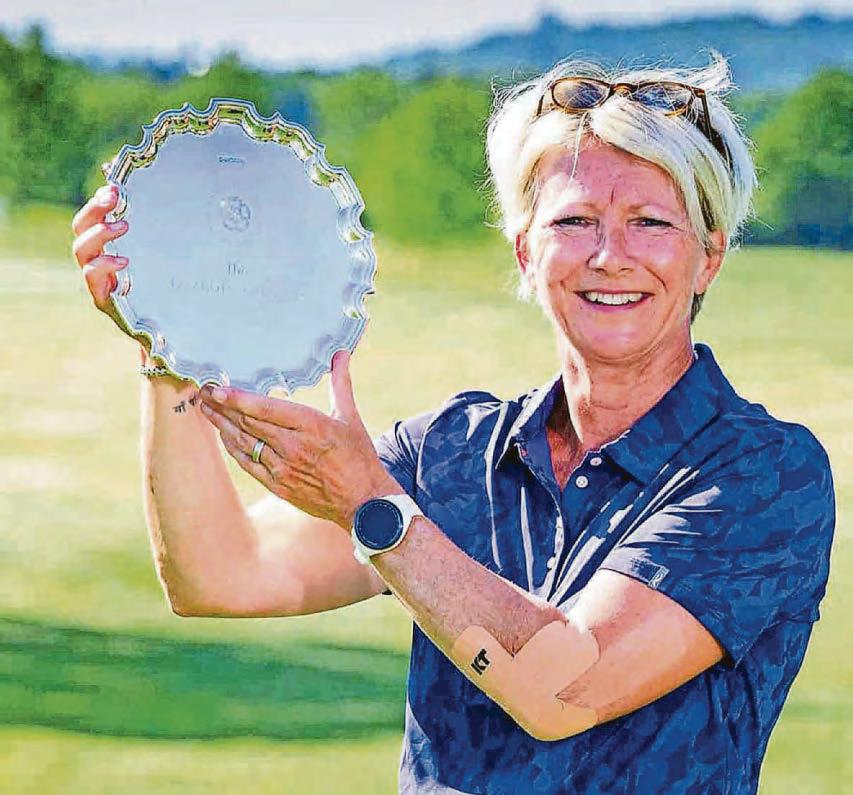 Sarah's double Championship and Salver win