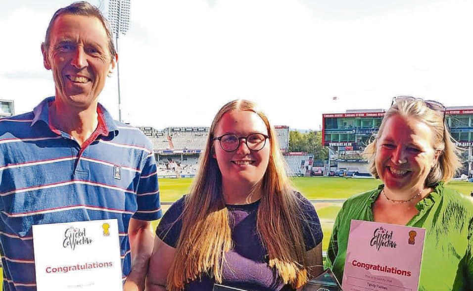 Volunteers recognised at cricket awards