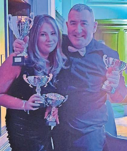 Dramatic success as duo claim top awards