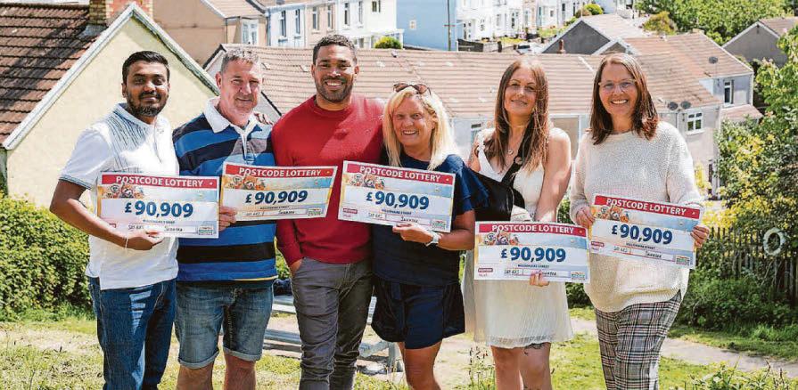 Mum's lotto joy just hours after rollerskating fall