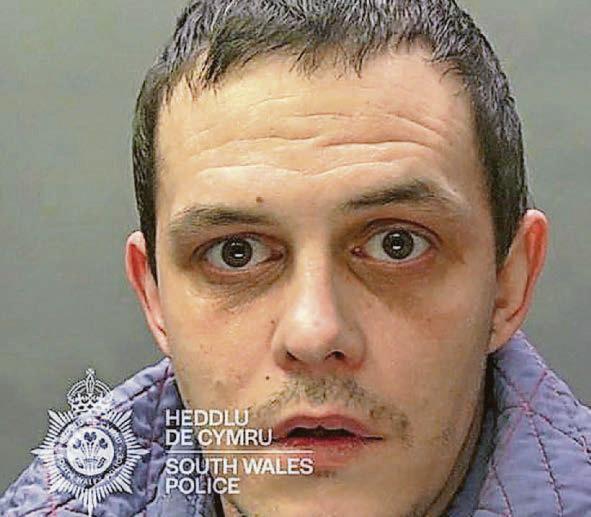 Offender swam away after crimes caught up with him