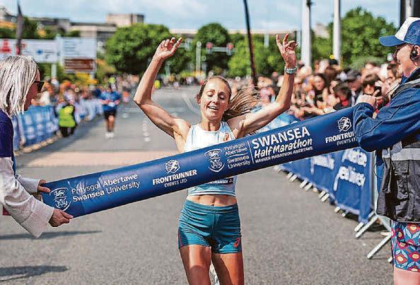 Inspiring stories and heroic efforts from thousands of runners