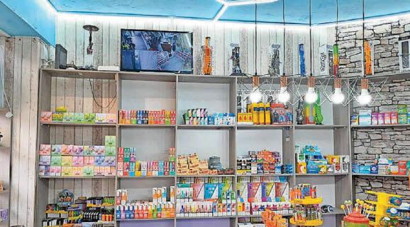 Shop was caught selling illegal vapes to children