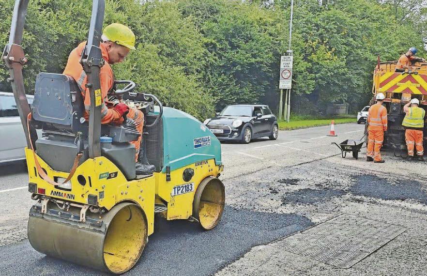 £20m roadworks mean disruption for drivers