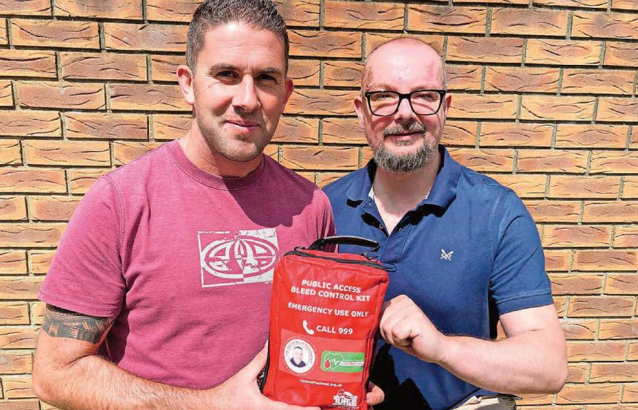 New bleed kits 'could make a difference' to saving lives