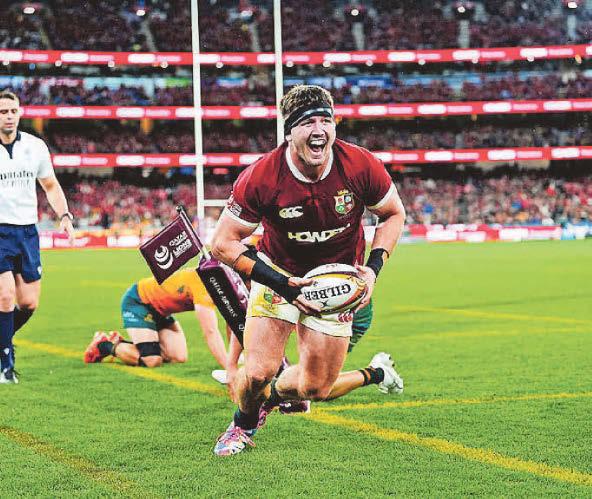 MORGAN'S MOMENT SPARKS ROW AS LIONS SEAL SERIES