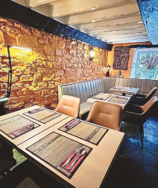 Popular restaurant that has a (very) relaxed atmosphere!