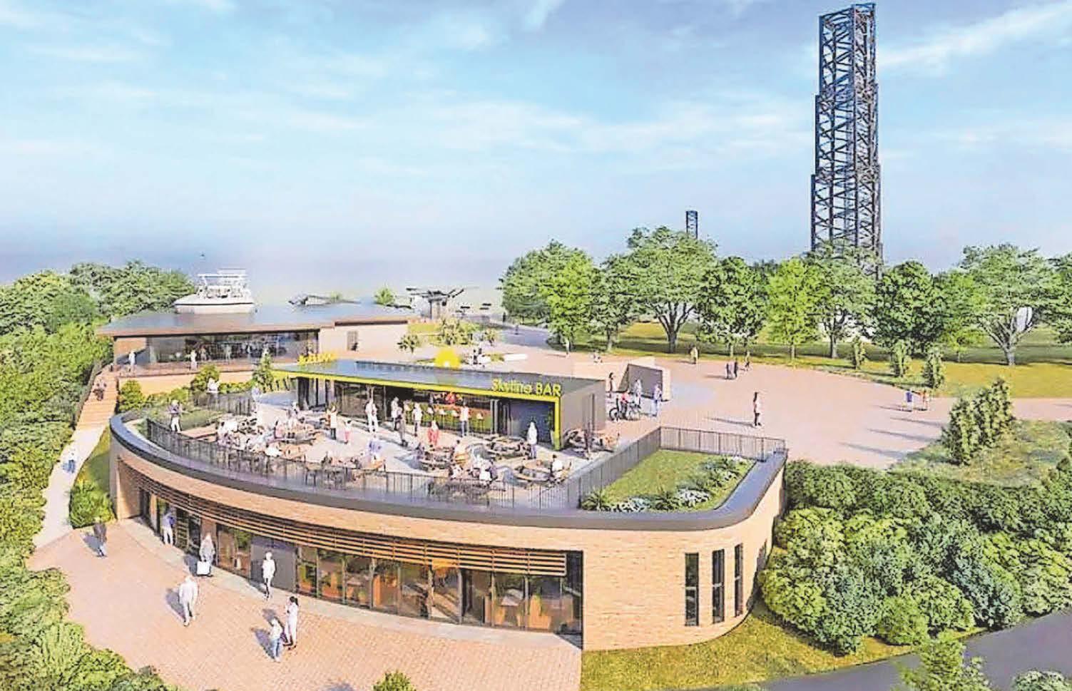 Work starts at site of new hill-top attraction