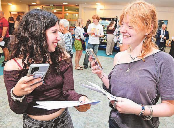 A day of cheer as pupils' struggles and hard work pays off