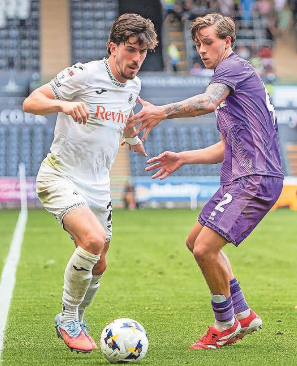 SWANS TURN ON THE STYLE FOR NEW BOY