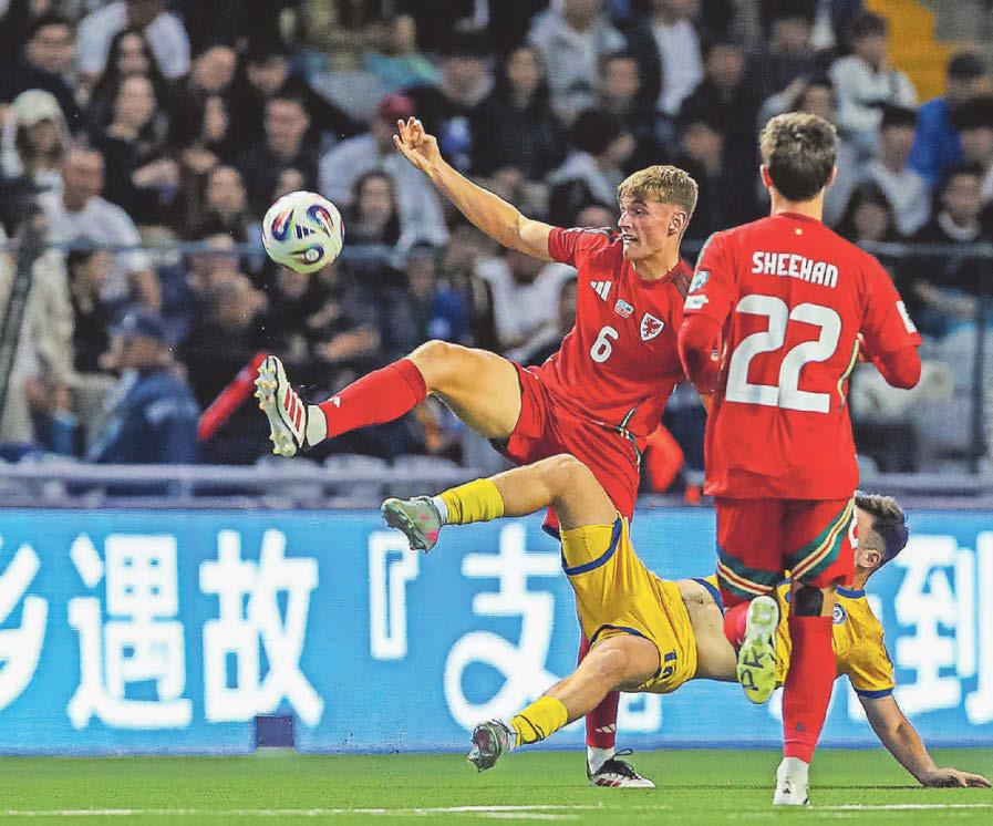 Wales have to work... but Moore's strike gives them a win