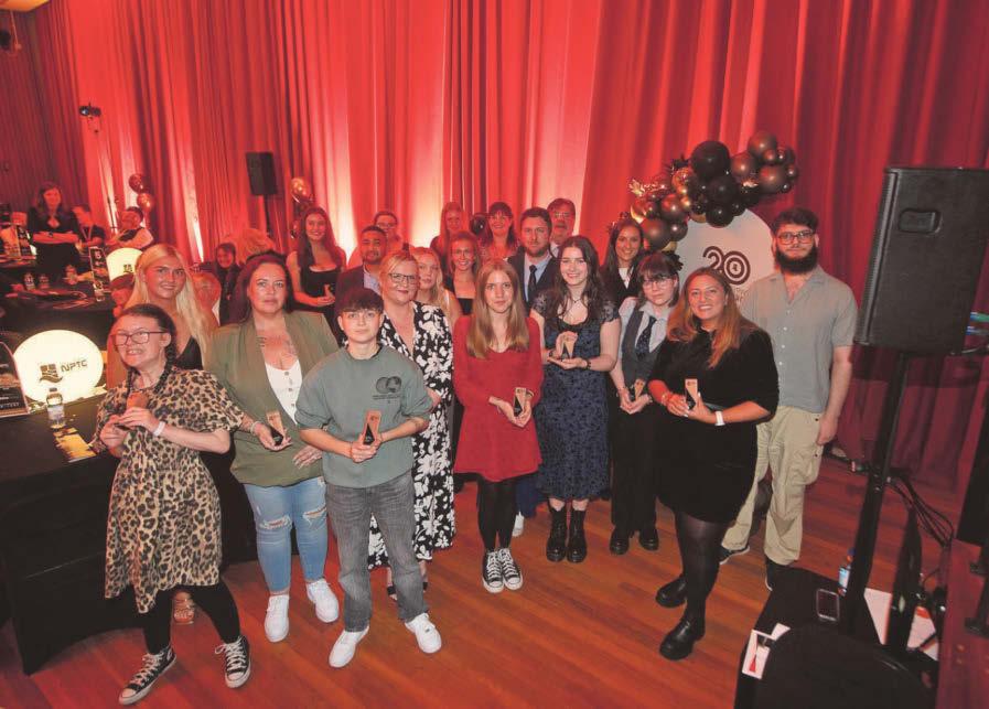 Wales' Brightest Stars Shine at NPTC Group of Colleges' Annual Student Awards