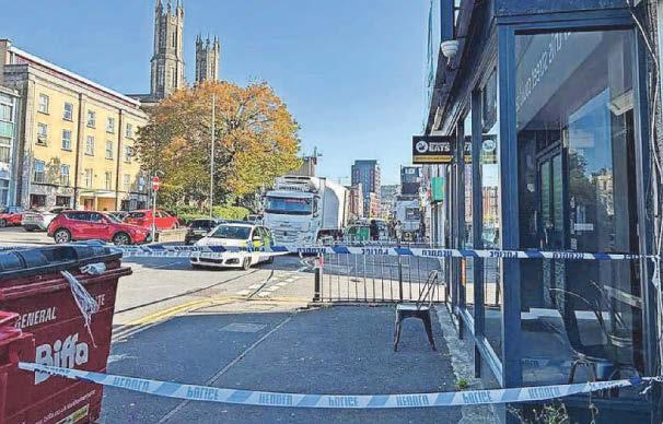 Three arrested after suspected stabbing