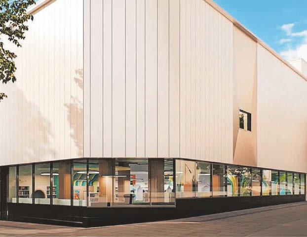 Flying visit to - and through – new venue as video released