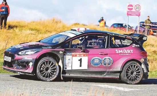 In-form pair get to grips with iconic venue as they claim Epynt glory
