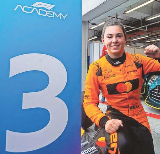Ella is streets ahead to move into leading trio