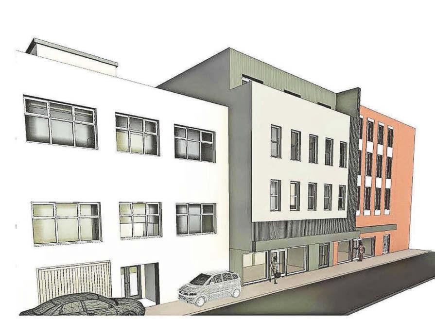 Flats plan for empty nightclub