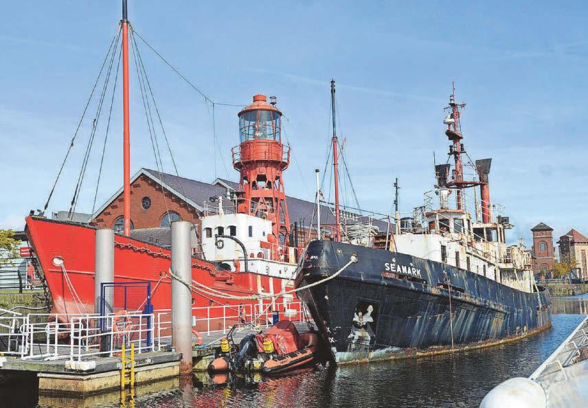 Historic ships set sail for different futures