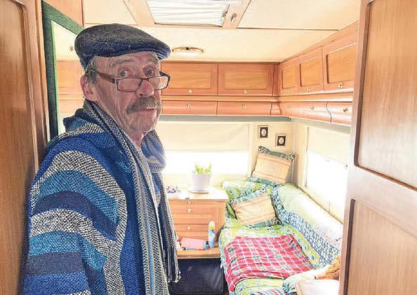'I can't spend another winter living in a motorhome'