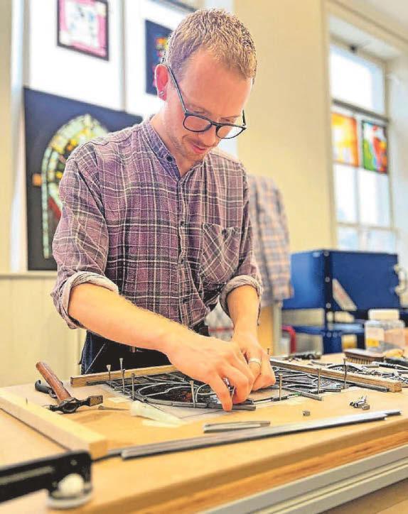 Glass act in running for trainee of year award