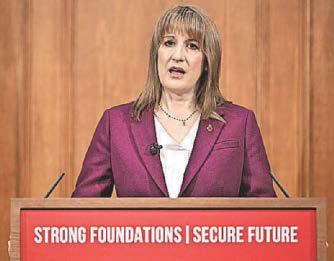 Reeves puts UK on notice for tax hikes