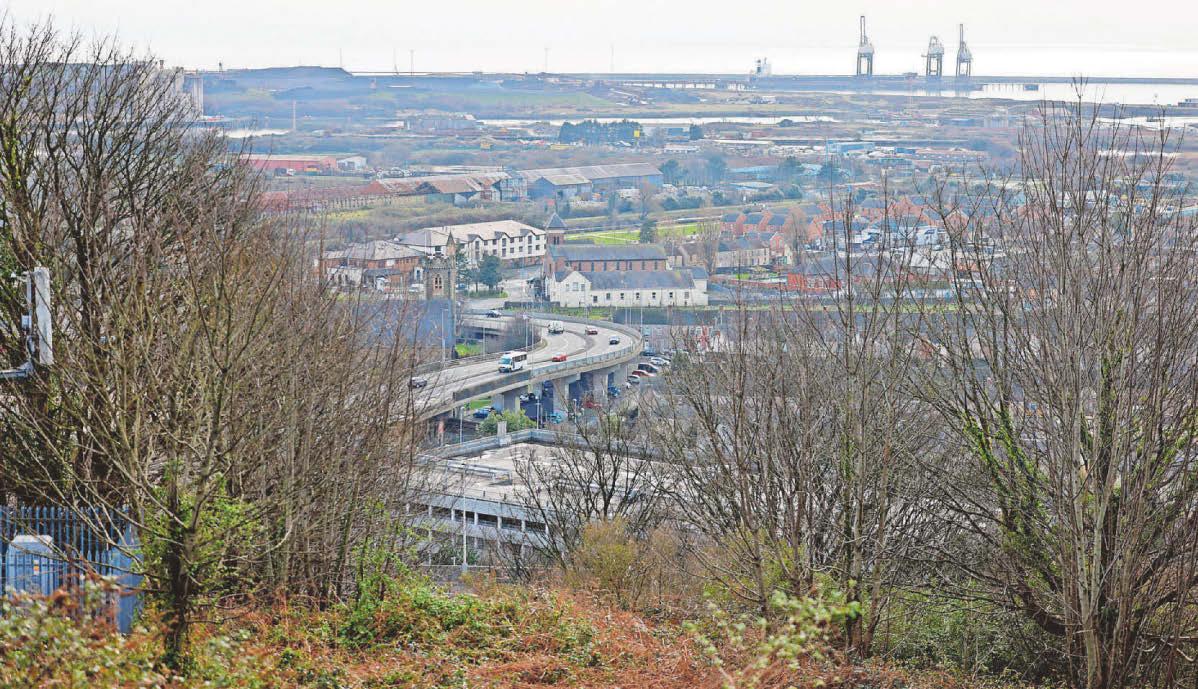 Cranes disappear from the steel town skyline
