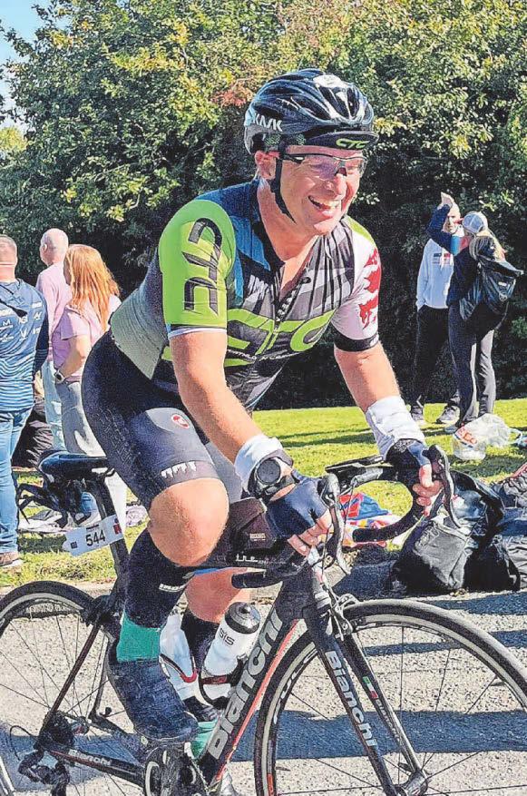 Heart health challenge for Ironman