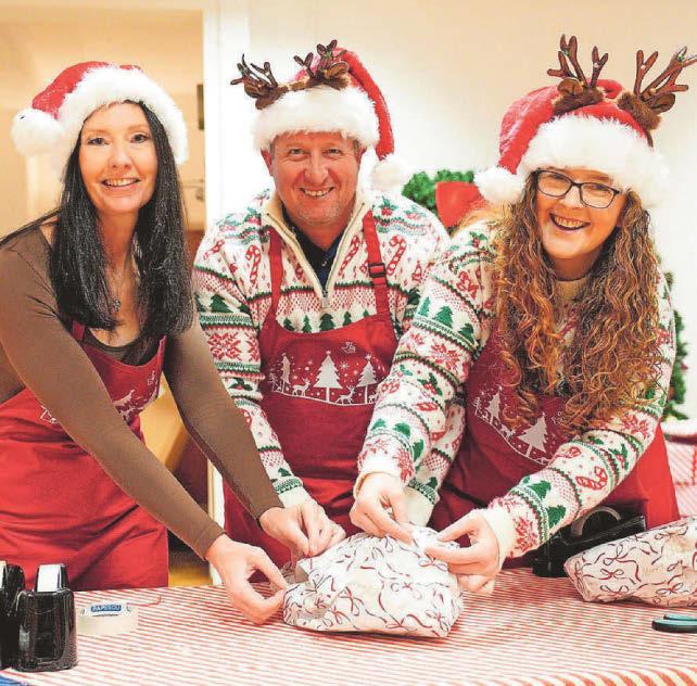 Lotto winners support Christmas charity
