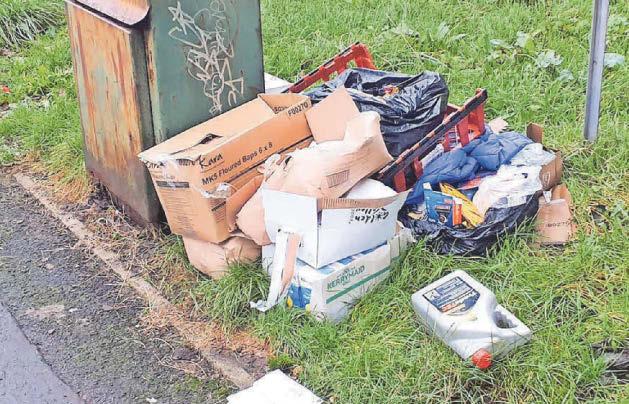 Fly-tipper told to pay £700