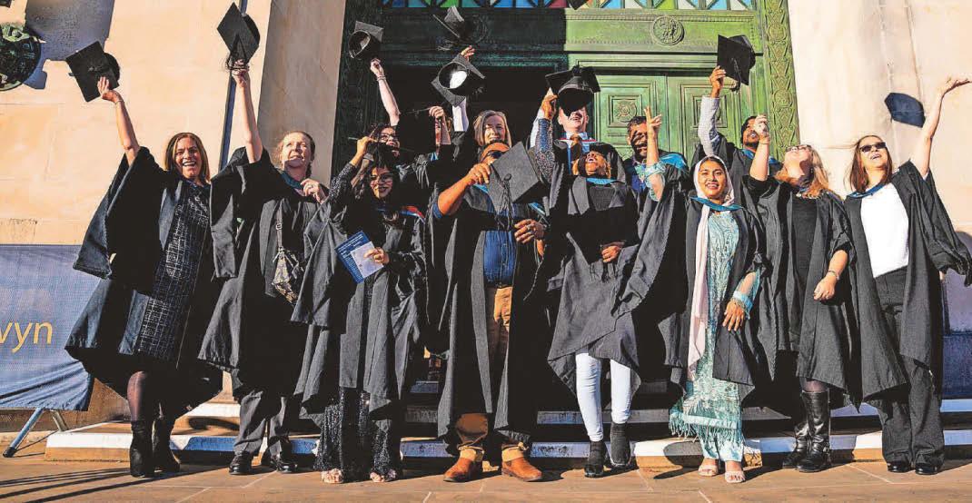 Hats off to students at graduation ceremony