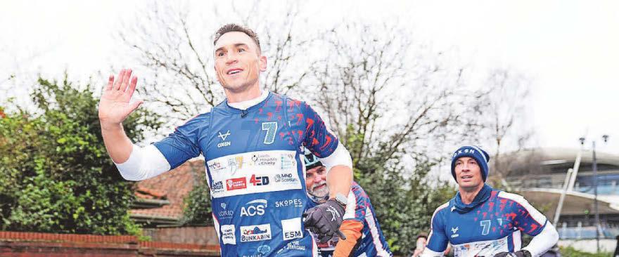 Rugby legend Sinfield to bring challenge to city