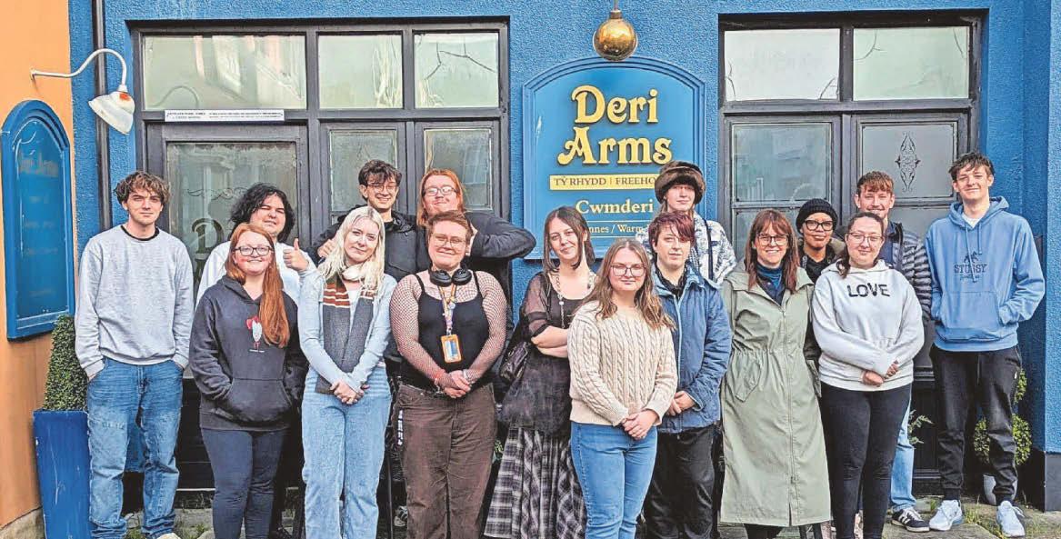 Students enjoy action-packed trip to TV studio