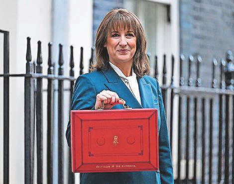 Blow to Reeves' growth drive as UK economy shrinks again