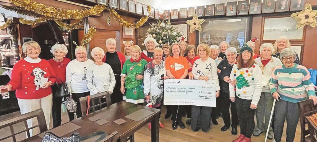 Golfers donate proceeds of charity drive