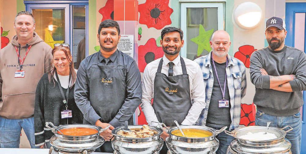 Restaurant owner serves up some festive cheer