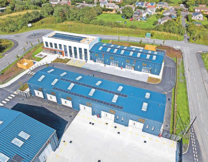 Eco-friendly units ready to rent for local businesses