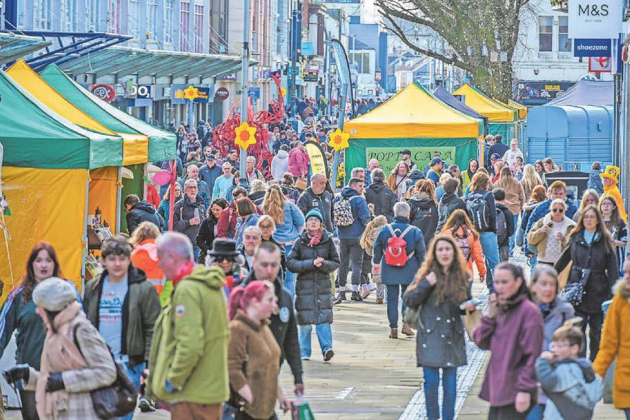 Croeso bash puts spring in city's step | South Wales Evening Post ...