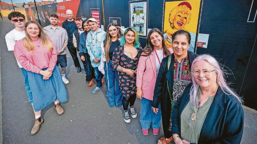 Outdoor gallery launches the big year of culture