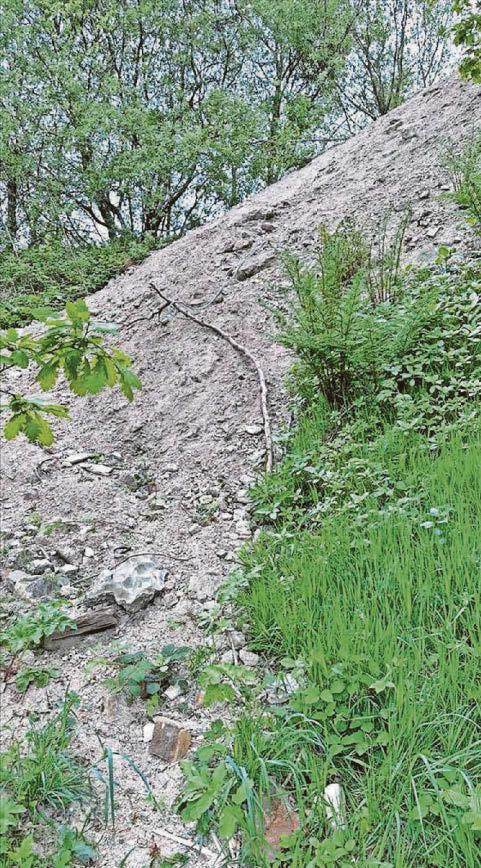 Investigation launched into dumping of 'volcano' concrete