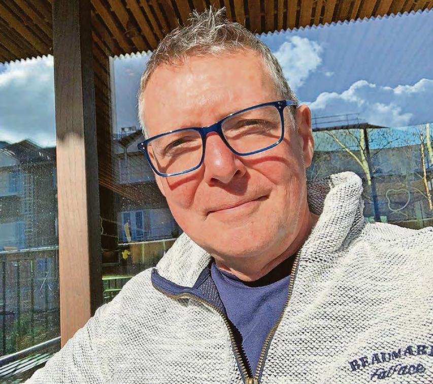 Cancer survivor is one of first to try treatment