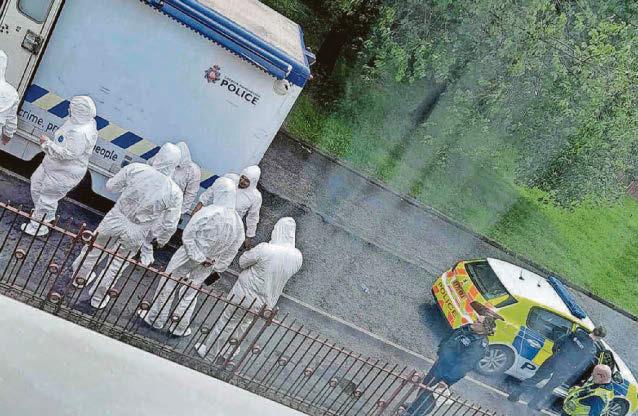 Arrest after 'suspected firearms' found