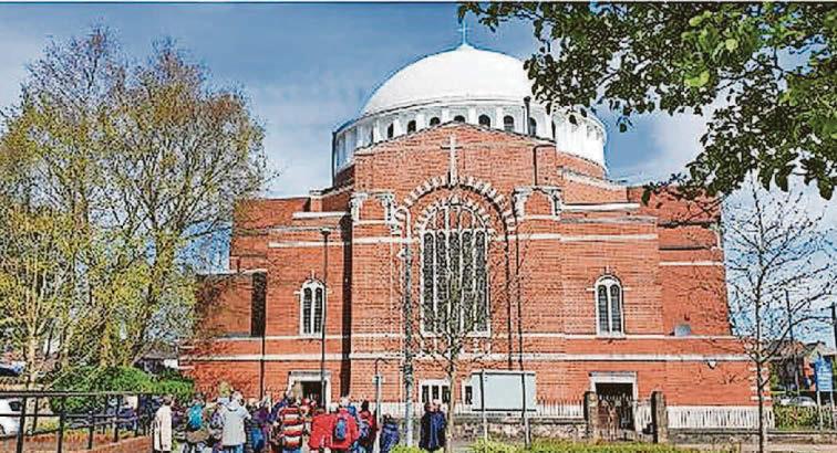 Church celebrates a major anniversary