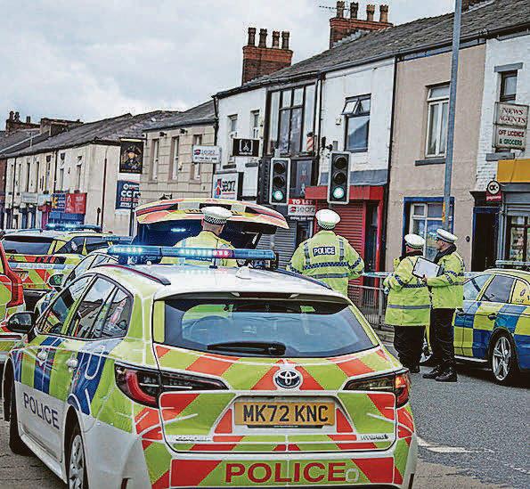 Horrific crash after pursuit by police