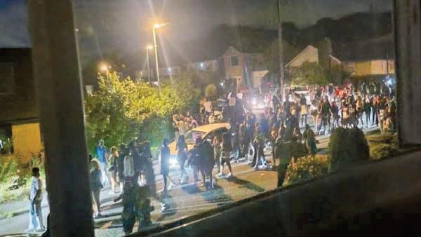 AirBnb gender reveal party turns to chaos