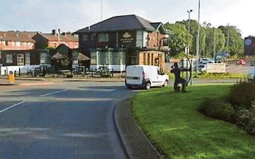 Naked man on rampage brings chaos to road