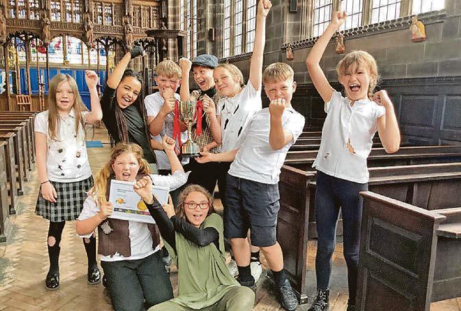 Newhey pupils in fine voice to take choir title