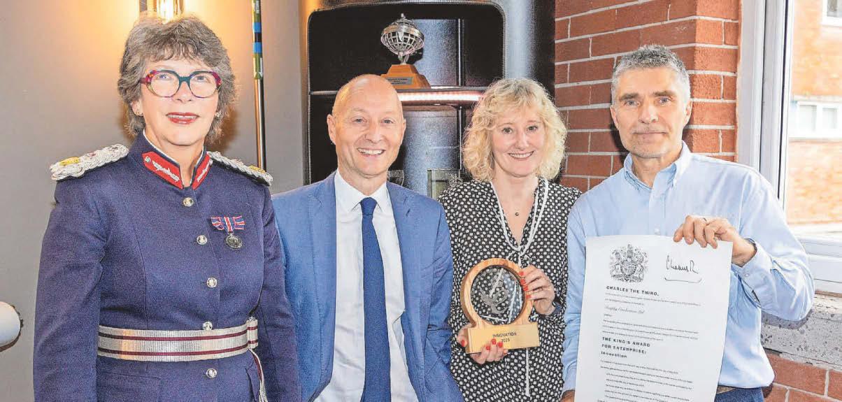 Company honoured with King's Award