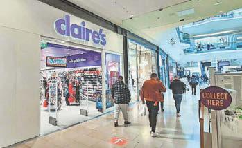 Claire’s Accessories to close Exchange shop