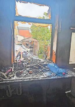 Family 'lucky to be alive' after fridge explodes