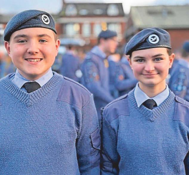 Proud cadets mark 85th anniversary